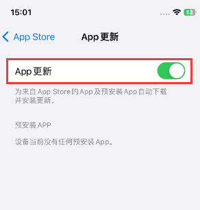 新市苹果15维修中心如何让iPhone15APP自动更新